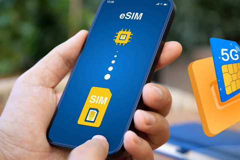 越南：SIM卡和ESIM，每天5GB移动数据SIM卡30天- 5GB/天（送货）