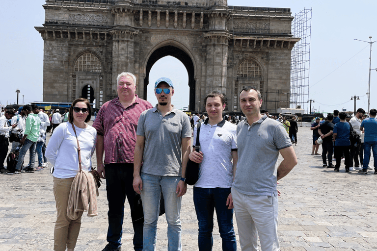 Tour per crocieristi a Mumbai Tour della città in gruppo con pranzoTour per crocieristi a Mumbai con tour della città e pranzo