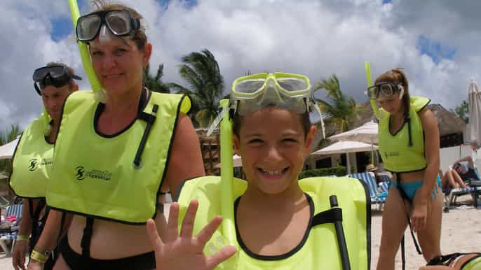 cozumel private beach with massage all inclusive beach day