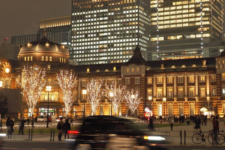 Tokyo: Open-Top Bus Tour with Christmas Illuminations X'mas Tokyo Winter Illuminations (End at Marunouchi)