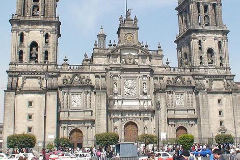 Ciudad de México: Palacio Nacional y barco canal Xochimilco