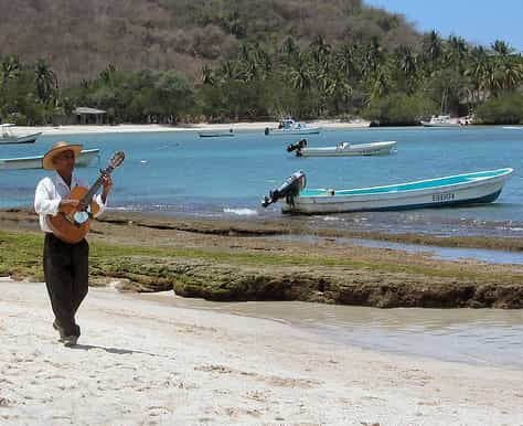 sail away tropical las gatas beach ixtapa