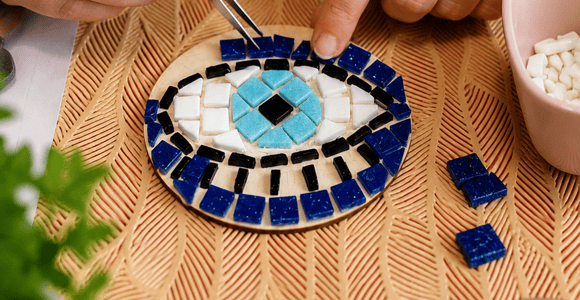 Athens: Evil Eye Mosaic Workshop with Souvenir