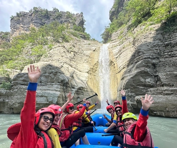 From Tirana: Osumi Canyons Rafting Day-Trip with Lunch
