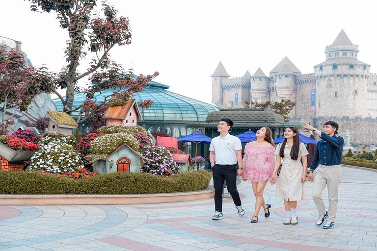 Da Da Nang: tour giornaliero delle colline di Ba Na e del Golden Bridge in funiviaDa Da Nang: escursione alle colline di Ba Na e al Golden Bridge
