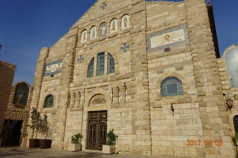 Amman : excursion d&#039;une journée à la mer Morte, au Mont Nebo et à l&#039;église St-Jean.Visite avec transport uniquement