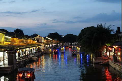 Shanghai: Xitang Night Water Town & Paddleboard Trip