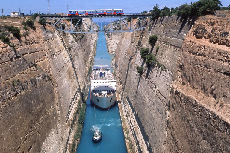 Athènes : Canal de Corinthe et Olympie antique - Excursion privée