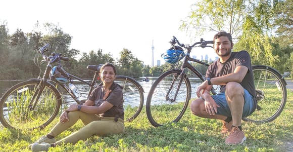 Toronto Inseln: 3,5-stündige Fahrradtour am Morgen oder in der Dämmerung