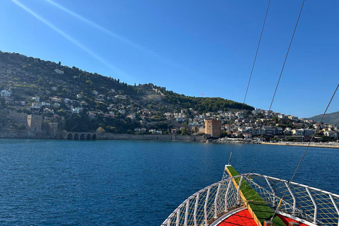 Alanya Boat, City,Cable Car & Sunset Tour from Side & Alanya ALANYA SUNSET TRIP CABLE CAR EXLUDED