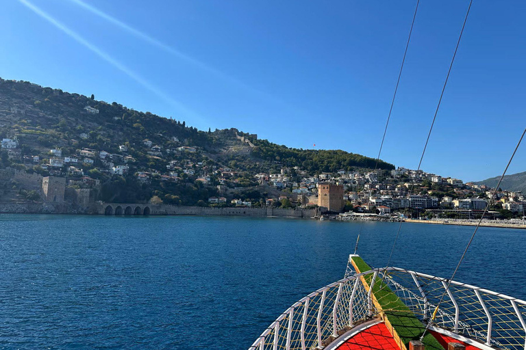 Alanya Boat, City,Cable Car & Sunset Tour from Side & Alanya ALANYA SUNSET TRIP CABLE CAR EXLUDED