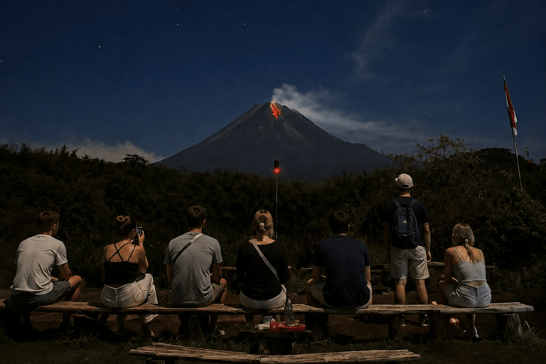 Yogyakarta: Merapi Sunset Jeep Adventure & Night Lava View