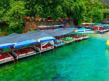 Alanya: Dim Cave&River, Waterfall Tour W/Lunch and Fruits