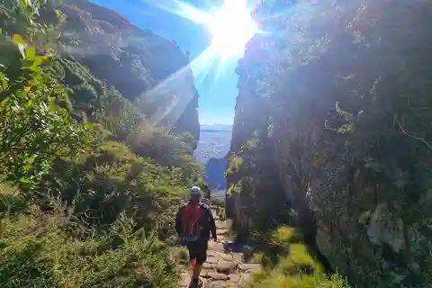 Le Cap : randonnée en groupe sur la montagne de la Table via les gorges de Platteklip