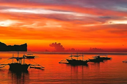 El Nido: Private Sunset Cruise in Bacuit Bay