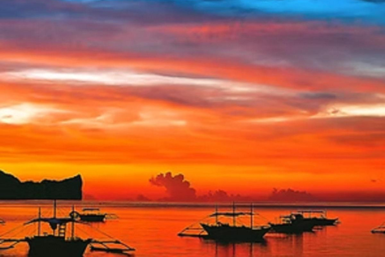 El Nido: Private Sunset Cruise in Bacuit Bay