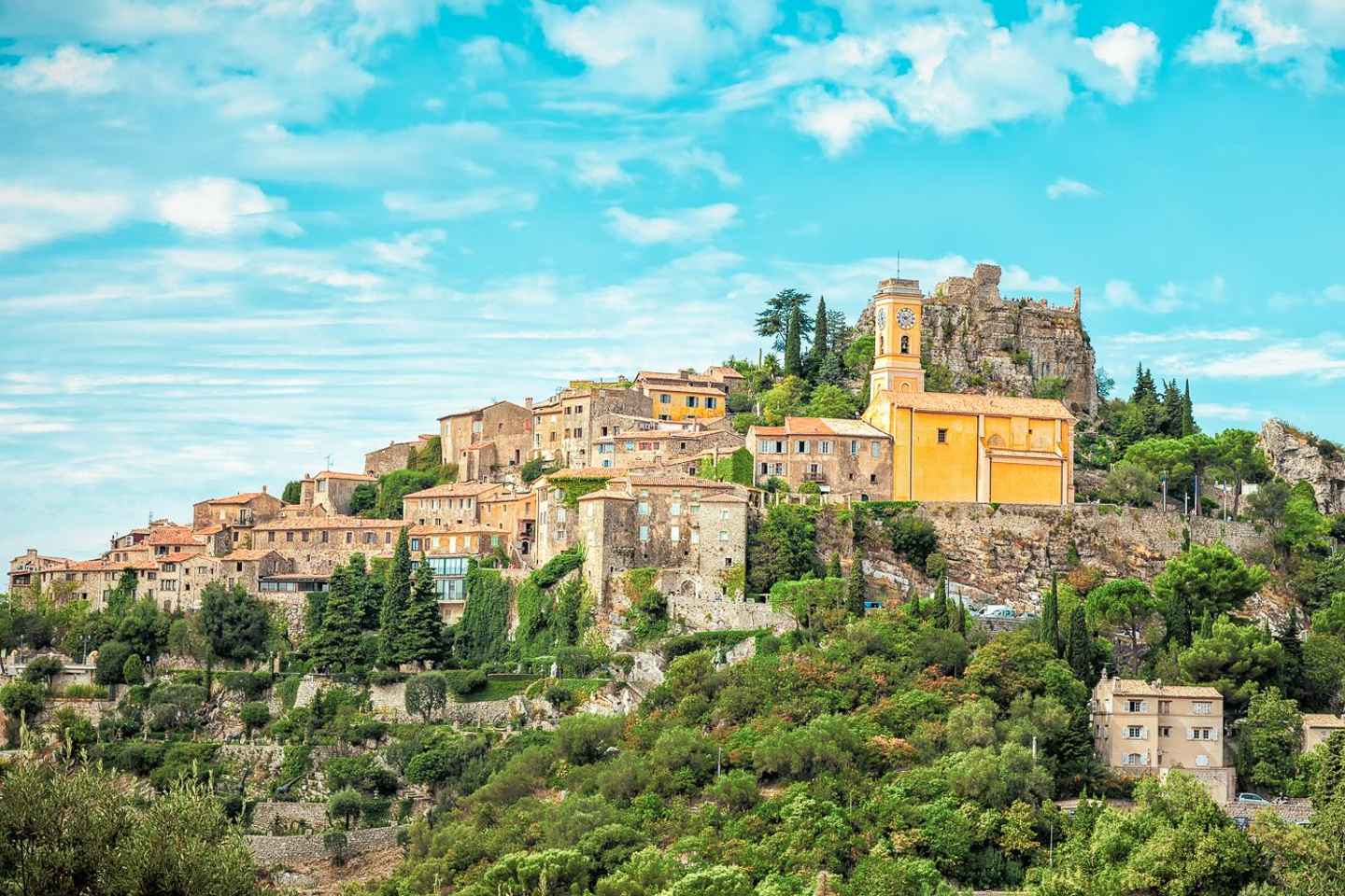 니스 출발: 에즈, 모나코, 몬테카를로 반일 투어