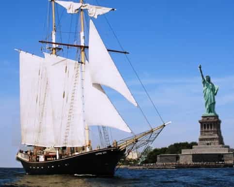 clipper city tall ship statue sail