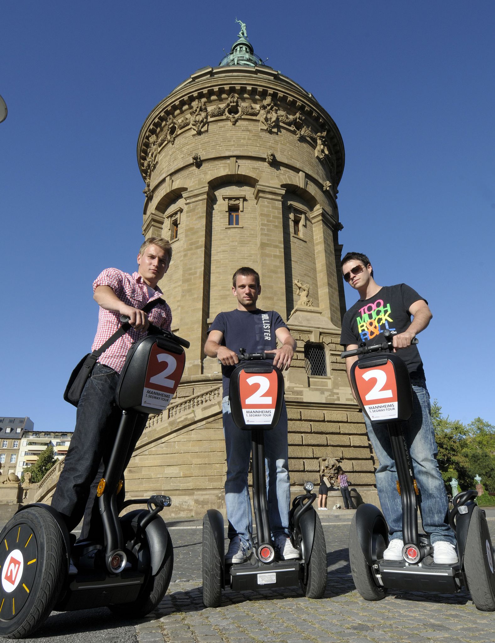 Segway-Tour durch Mannheim: Rhein, Waldpark und Lindenhof