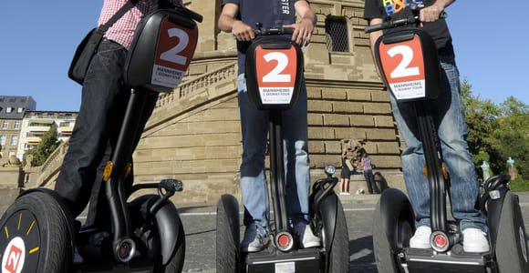 Segway-Tour durch Mannheim: Rhein, Waldpark und Lindenhof