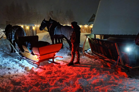 Krakow: Zakopane Snowmobile & Kulig Day Trip with Dinner