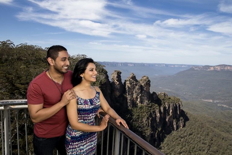 Sydney : visite des montagnes bleues au coucher du soleil