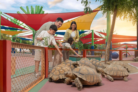Dubai: Dubai Safari Park Entry Pass Safari Park Pass with Train and Explorer Safari Tour