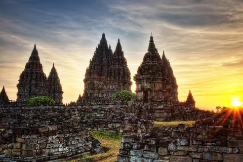 Yogyakarta City Tour; Kraton, Water Castle, Prambanan Sunset