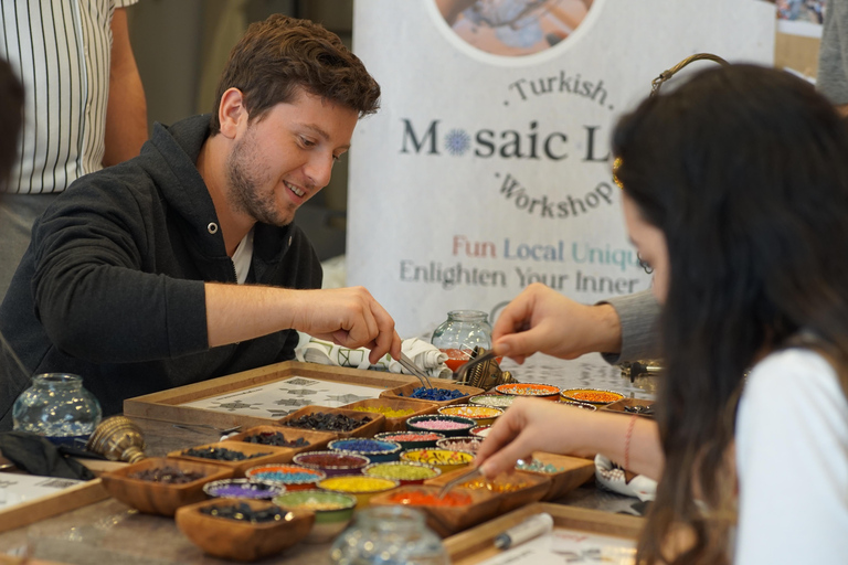 Capadocia: Taller turco tradicional de lámparas de mosaico