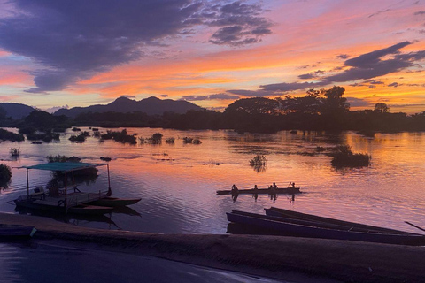 Luang Prabang: Afternoon Kuang Si Waterfalls & Sunset Cruise