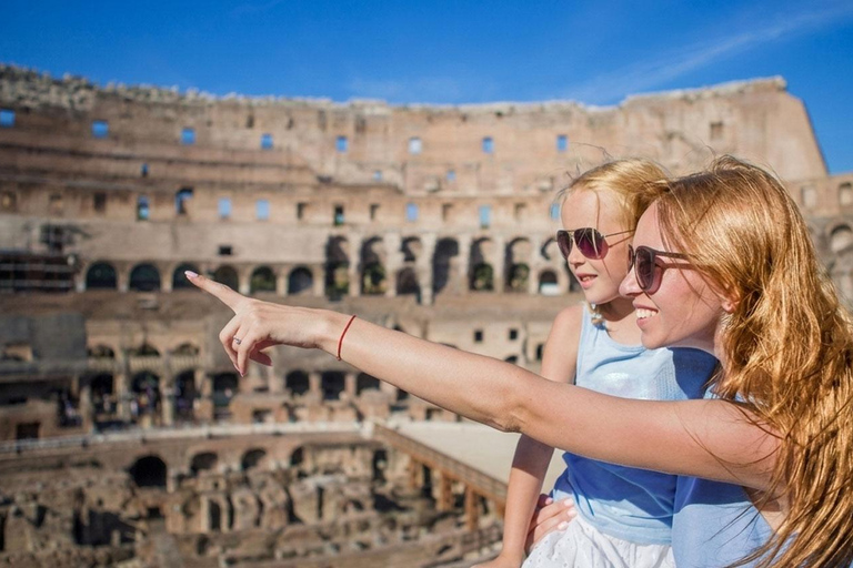 Rome: Colosseum, Roman Forum, and Palatine Hill – Ticket and Tour Hosted Entry Ticket to the Colosseum with Audio Guide