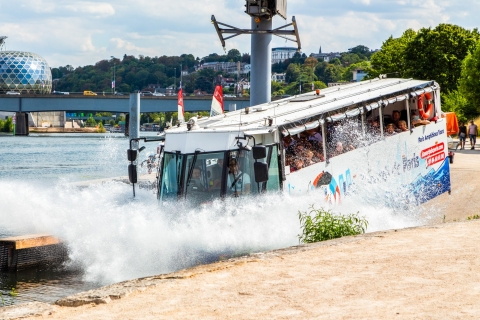 Paris: City and the Hauts-de-Seine Tour on an Amphibious Bus