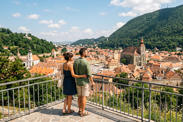 Dracula Castle, Peles Castle and Brașov Day Trip Bucharest COACH TOUR Audio guide in 24 languages