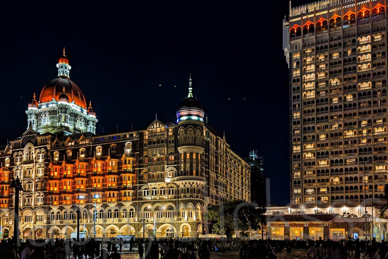 Visite de la ville de Mumbai en soirée avec excursion en croisière dînatoire