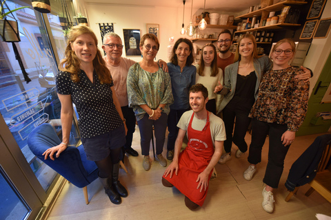 Cheese and wine tasting workshop with a local cheesemonger