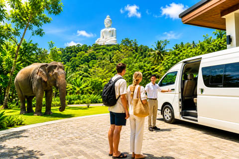 Phuket: Highlights Tour with Ethical Elephant Visit