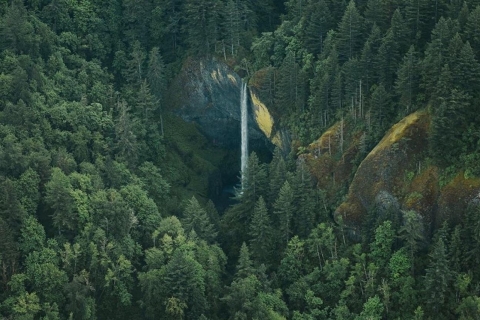 Portland: Excursión aérea panorámica privada por las cataratas del desfiladero del ColumbiaPortland: Excursión aérea privada por las cataratas