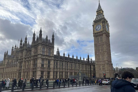 Londres : Chambres du Parlement, Trafalgar Square et parcs royauxExplorez Londres : visite d'une demi-journée des points forts de la ville