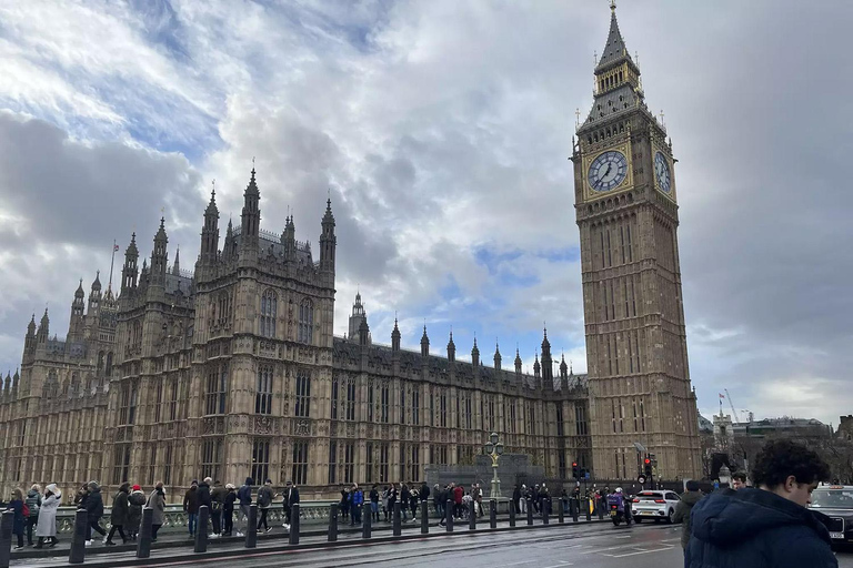 Londres : Chambres du Parlement, Trafalgar Square et parcs royauxExplorez Londres : visite d'une demi-journée des points forts de la ville