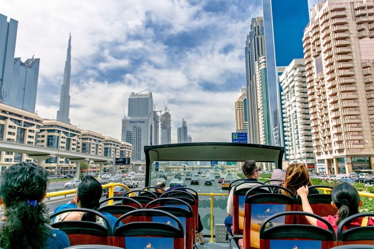 Dubaj: 3-dniowa wycieczka autobusowa Hop-On Hop-Off i Dubai Aquaventure72-godzinny bilet Ultimate z wejściem do Aquaventure