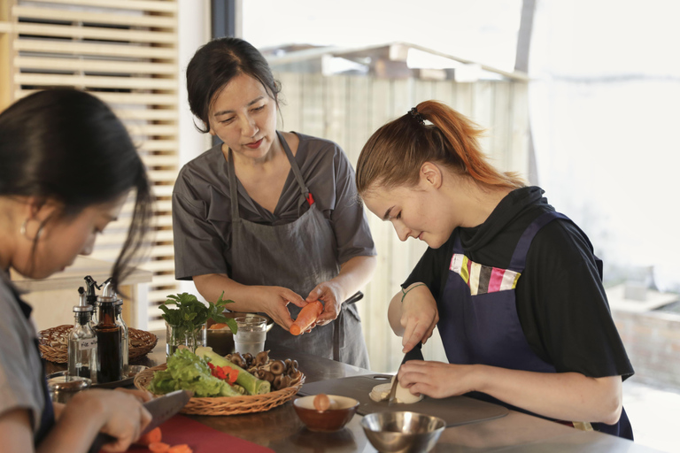 Cours de cuisine coréenne de qualité supérieure et originale à Hanok