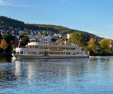 Bernkastel: passeio panorâmico de barco de 1 hora por Lieser, Mülheim e volta