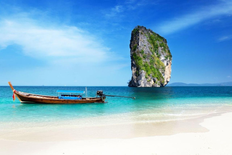 Krabi : tour en bateau à longue queue sur 7 îles avec coucher de soleil