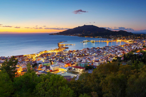 Zakynthos: Evening in Zante Town &amp; Bohali View