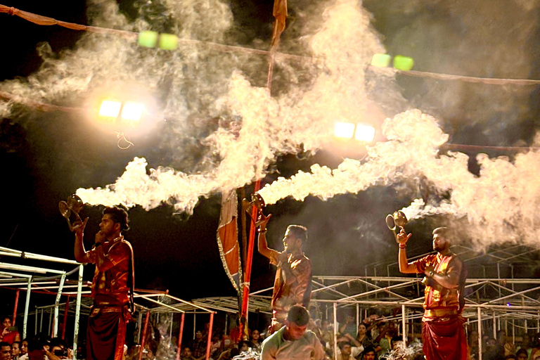 Most attractive Evening ceremony on the Ghat ,with bazarwalk