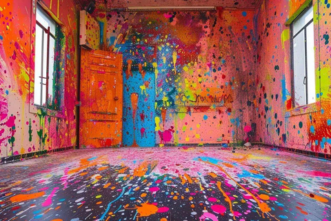 San Diego: Splatter Paint Experience