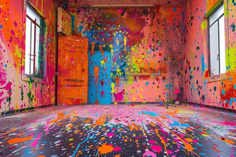 San Diego: Splatter Paint Experience
