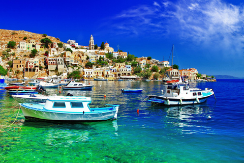 Von Rhodos aus: Tagestour zur Insel Symi und zum Panormitis-Kloster