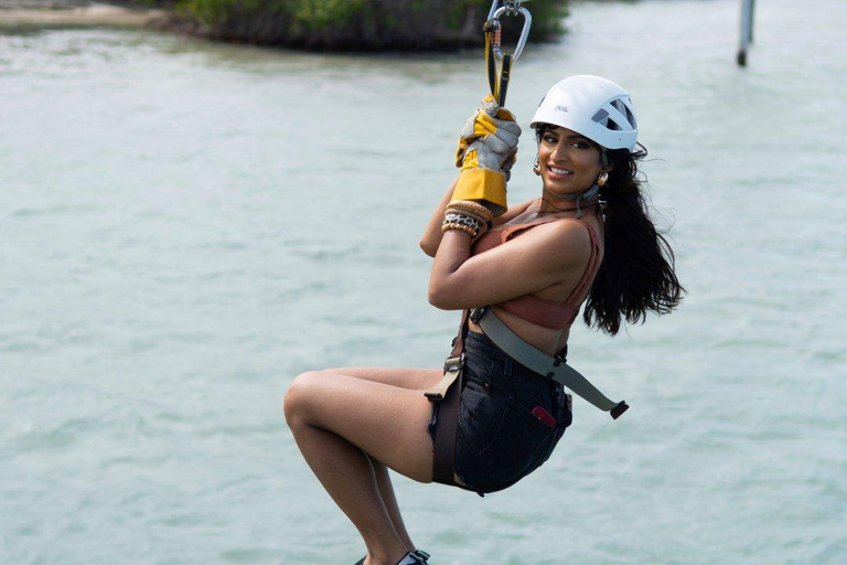 Montego Bay &amp; Negril: Ocean Bamboo Rafting, Zip &amp; Ridning