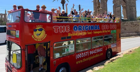 The Original Red Bus Village Tour from Protaras & Ayia Napa